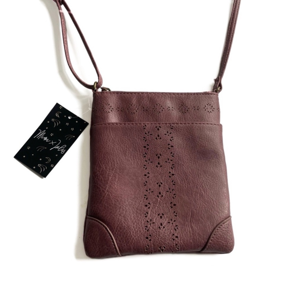 NWT Mimi x Jules vegan leather crossbody bag
